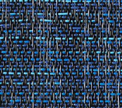 ZAN 9 Crochet Denim woven vinyl texture