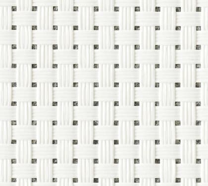 ZAN 37 Grid Weave Egret woven vinyl texture