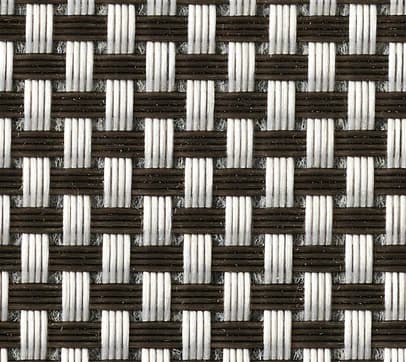 ZAN 40 Grid Weave Alluminio woven vinyl texture